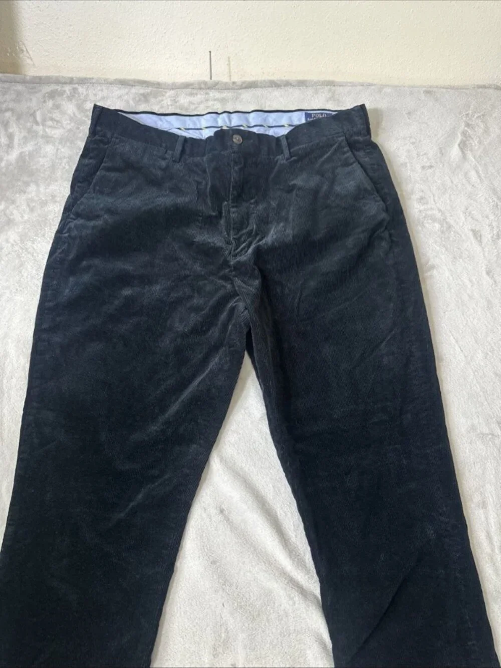 Polo Ralph Lauren stretch corduroy pants men’s 40x34 black straight leg